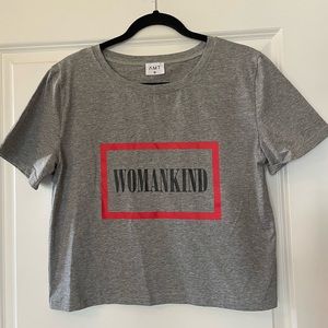 Womankind Cropped Tee